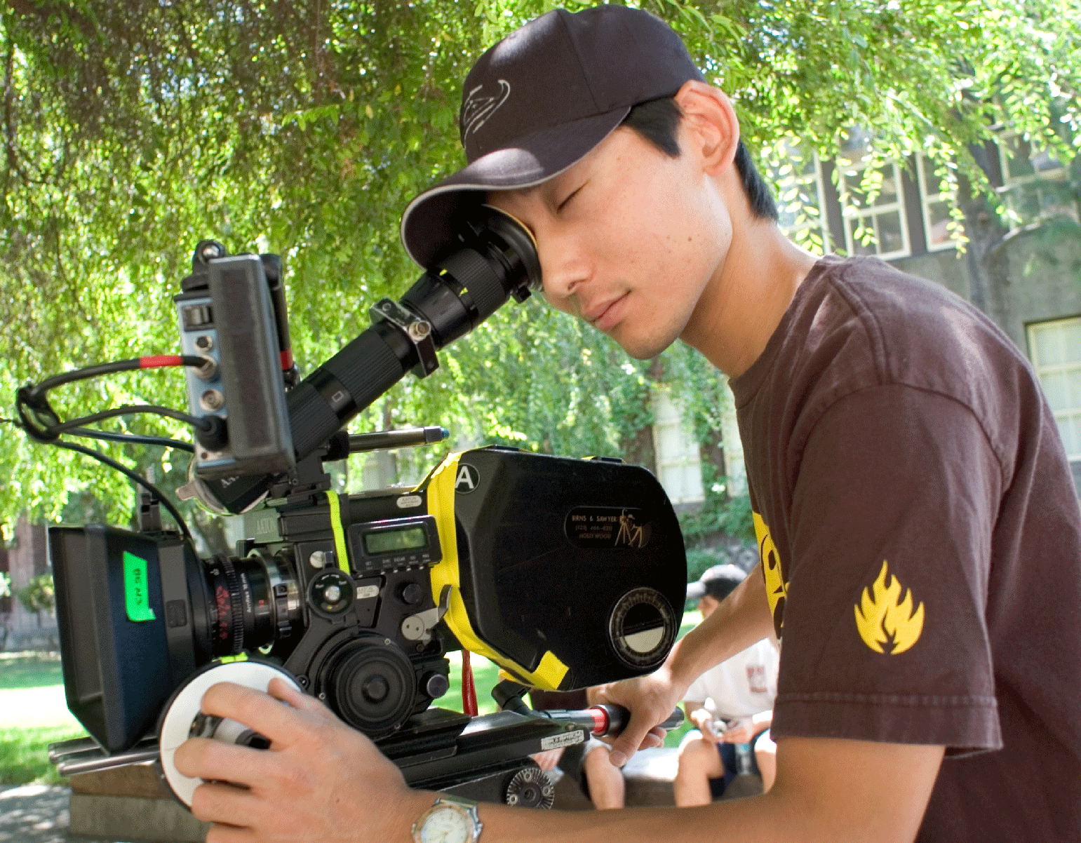 Image of a videographer